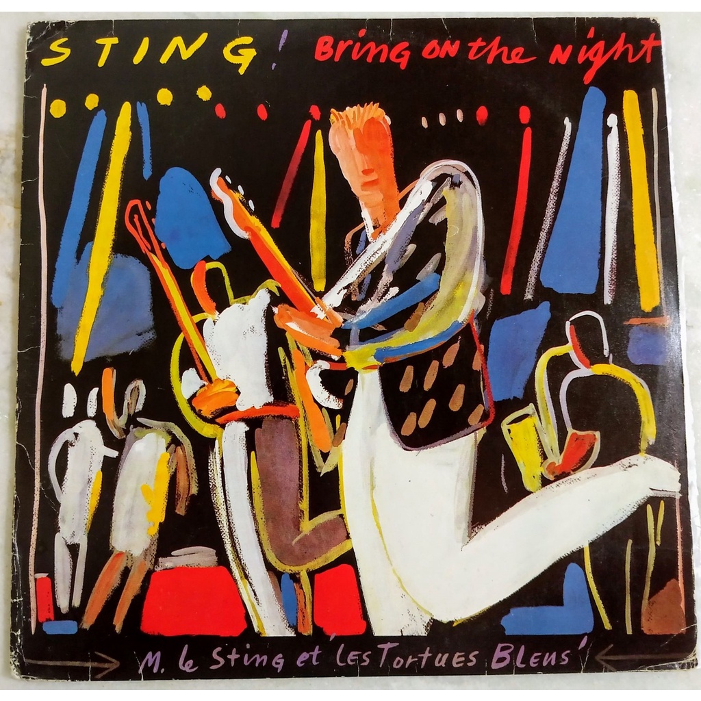 Lp Duplo Sting 1986 Bring On The Night