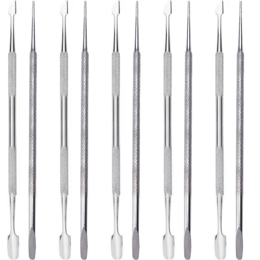 KIT 5UN PALITO DE UNHA + 5UN EMPURRADOR DE CUTICULAS MARCO BONI