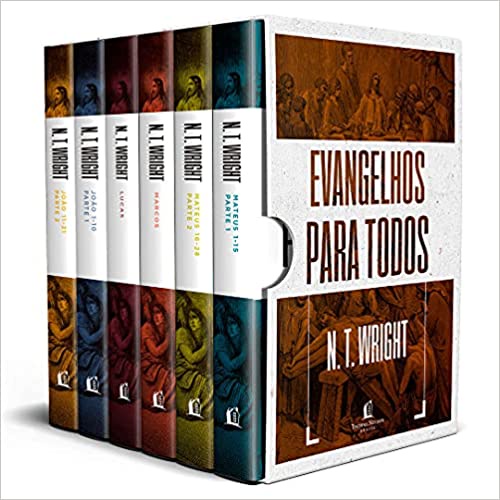 Box Evangelhos para Todos | N.T. Wright em Oferta na Shopee