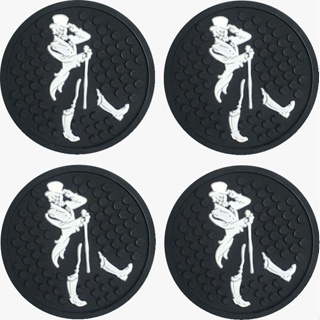 Kit 4 Porta Copos Bolacha Barmat Para Mesa Bar Balcao Suor Chopp Whisky Cerveja Protege Moveis em Oferta na Shopee