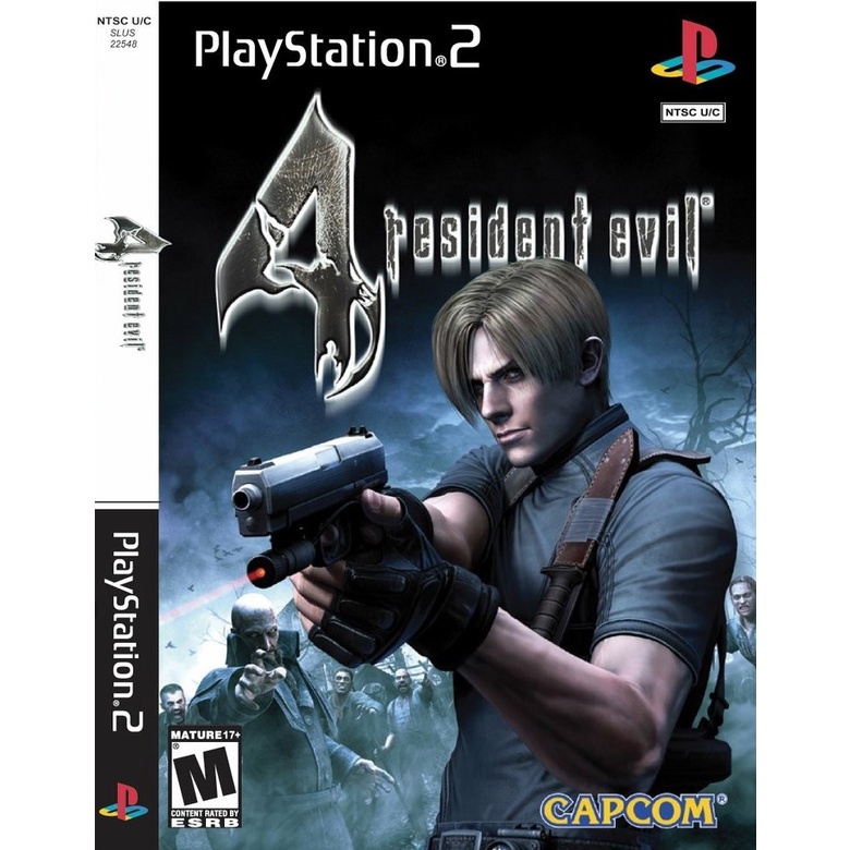 Resident Evil 4 Legendado Ps2 Jogo Playstation 2 Game Doritos