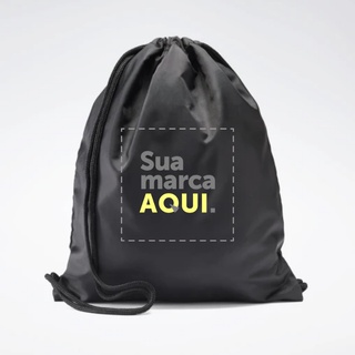 Sacochila Bolsa Mochila de cordão Personalizada 35x40cm - Promoção