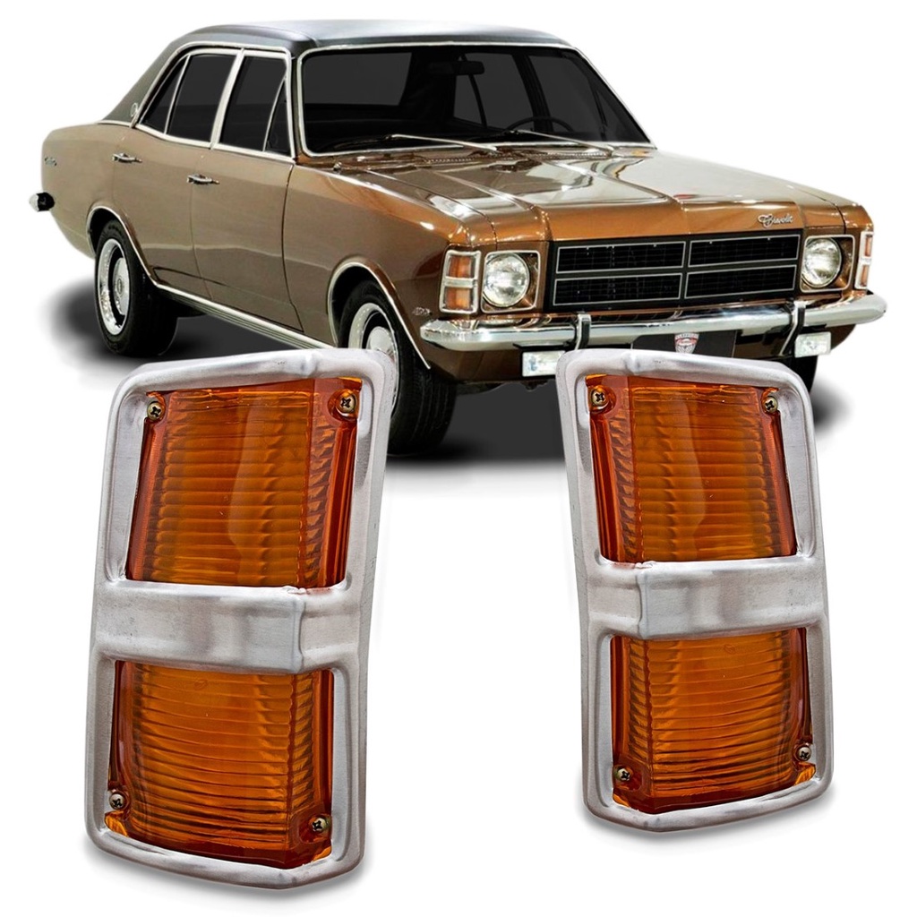 Pisca Seta Opala 1975 1976 1977 1978 1979 Âmbar em Oferta na Shopee