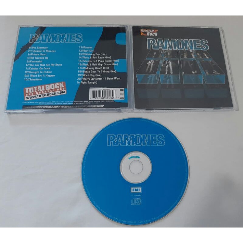 CD Ramones Masters of Rock Shopee Brasil