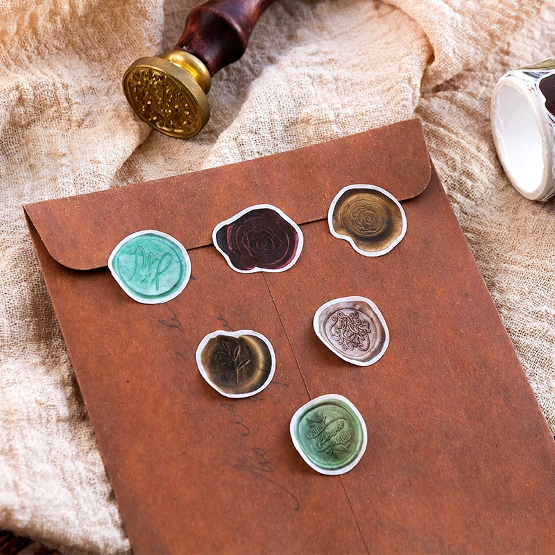 100pcs Adesivos Autocolantes De Fita Adesiva Washi Para Animais Florestais De Outono Rolos De Decoração Diy