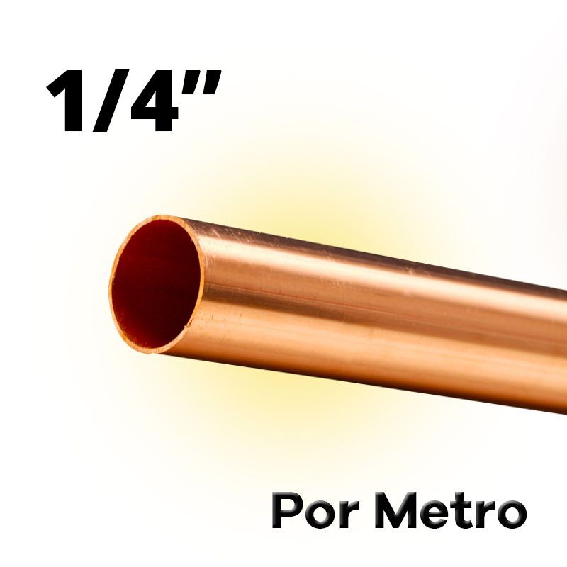 Tubo Cano Cobre Cano 1/4 Flexível Por Metro