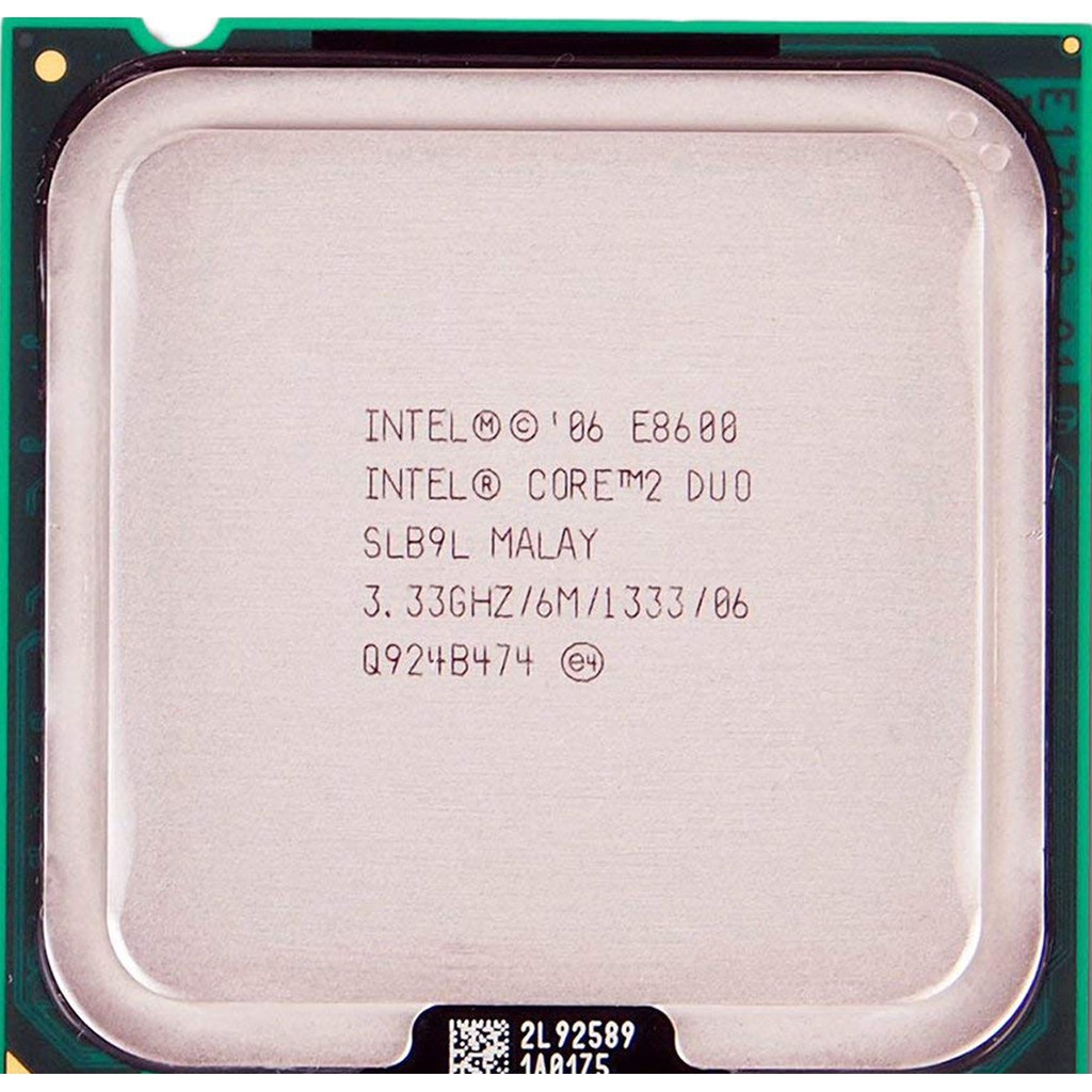 Processador Core 2 Duo E8600 3,33 Ghz + Pasta Térmica Novidade promocao rapido envio