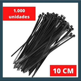 1.000 Cinta Plastica 10 Cm Abracadeira De Nylon Fita Hellerman Enforca Gato 10cm Pacote Com 1000 Unidades em Oferta na Shopee