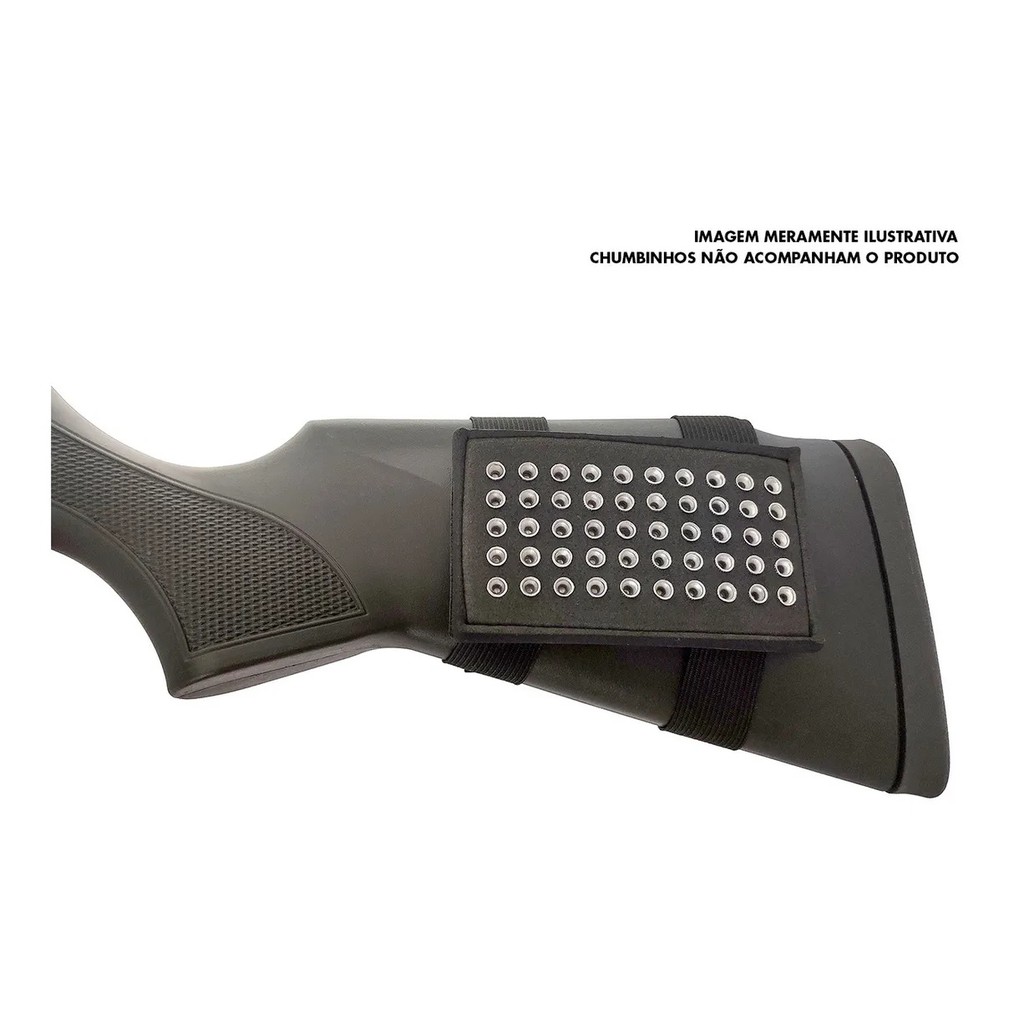 Porta Chumbo 5,5 mm / 6,0 mm / 6,35 mm (comporta 50 chumbinhos) em Oferta na Shopee