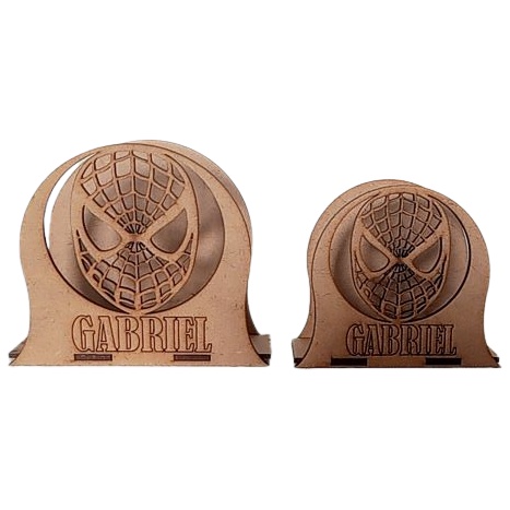18 Lembrancinhas Porta Guardanapo HOMEM ARANHA Personalizado