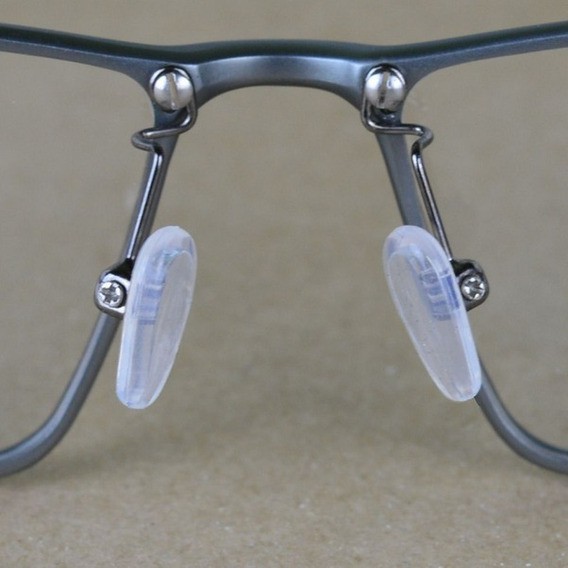 Plaquetas para óculos suporte nariz com bolsa de ar extra macia - 10 pares