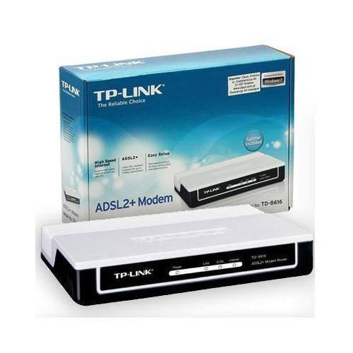 Modem Roteado Tp Link Td8816 Adsl Adsl2+
