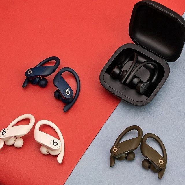 Fone de ouvido Beats Powerbeats Pro totalmente sem fio TWS Fone de ouvido Bluetooth Fone de ouvido esportivo à prova de suor viva-voz com capa de carregamento de microfone RTS