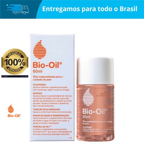 Óleo Corporal Bio-Oil Restaurador 60ml Cicatrizes Estrias em Oferta na Shopee