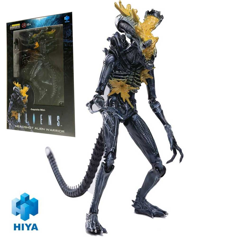 Hiya Alien Headshot Alien Warrior 1/18 Action Figure