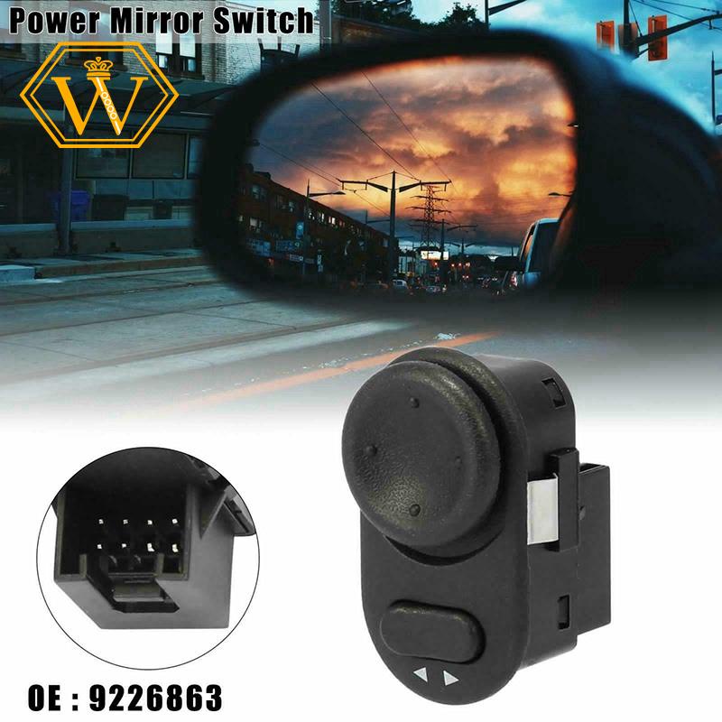 Botão Do Interruptor Espelho Lateral Retrovisor Controle De Ajustar Para Vauxhall Astra-G Opel Zafira Corsa Vectra Meriva 9226863
