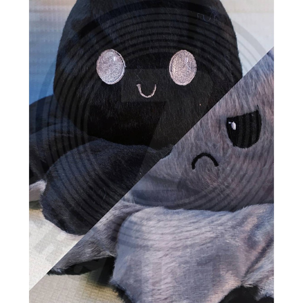 Pelúcia Polvo Reversível do Humor TikTok Bipolar