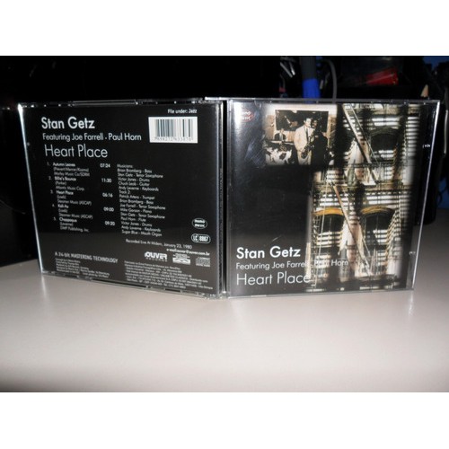 Cd Stan Getz Featuring Joe Farrel & Paul Horn - Heart Plac