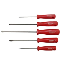 Jogo de Chave de Fenda e Phillips Gedore Red 5 Peças R38001005