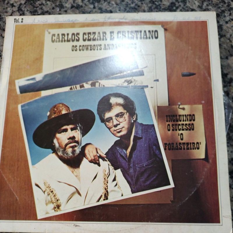 Lp Vinil Carlos Cezar e Cristiano