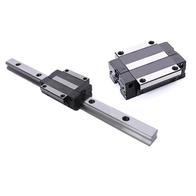 1 Guia Linear diâmetro de 20mm x 500mm + 2 Patins com abas 20mm HGW20 - HG