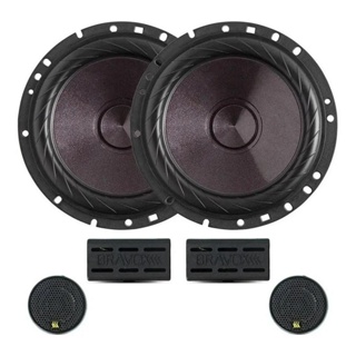 Kit 2 Vias 6 Polegadas Bravox Cs60p 240w Falante 4 Ohms em Oferta na Shopee