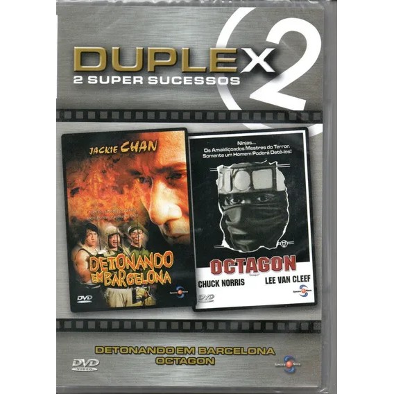 Dvd Detonando Em Barcelona + Octagon - Lacrado Novo  duplex 2X1