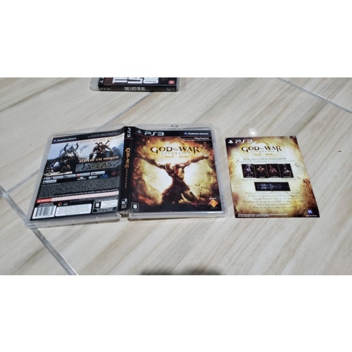 God Of War Ascension Para Playstation 3 Apenas Manual Capa!!