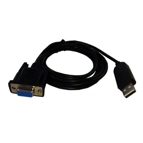 CABO USB SERIAL RS232 CONECTOR DB9 FÊMEA RECOVERY 1M
