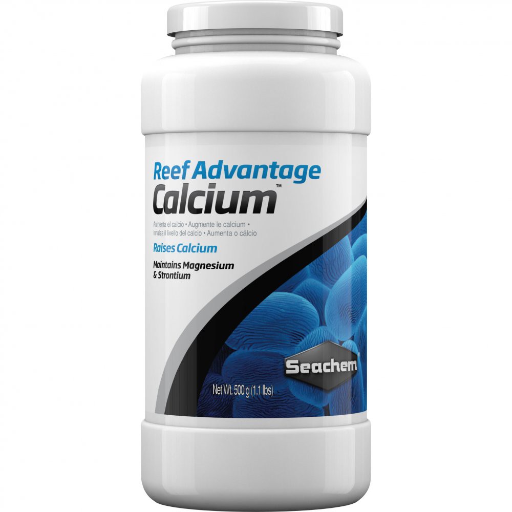 SEACHEM REEF ADVANTAGE CALCIUM 500G ( SUPLEMENTO DE CALCIO P/ REEF ) - UN