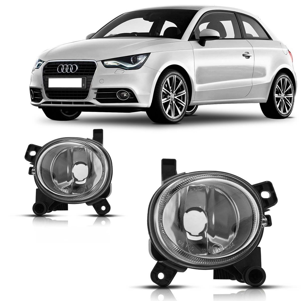 Farol Milha Audi A1 2011 2012 2013 2014 2015 em Oferta na Shopee