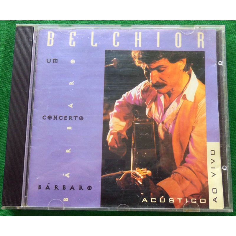 Cd Belchior Um Concerto Bárbaro Acústico Ao Vivo - Original