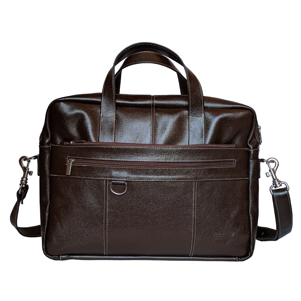 Pasta Maleta Medica Couro Bolsa Executiva Porta Notebook Com Repartições Alça Transvesal Removivel Alça De Mão