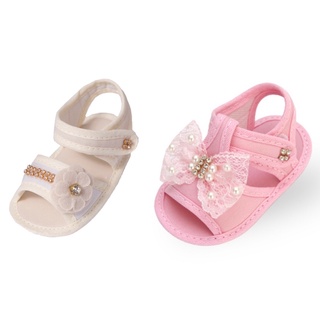 Sapatinho Bebê Kit 2 pares Sandálias Bebê Menina Rn