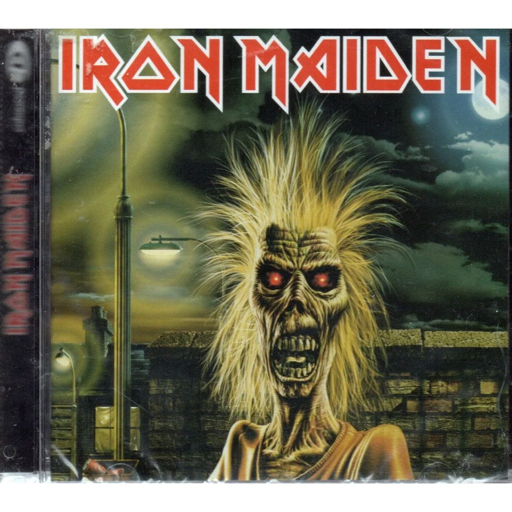 CD IRON MAIDEN - IRON MAIDEN - 9 FAIXAS + 2 VIDEO BONUS