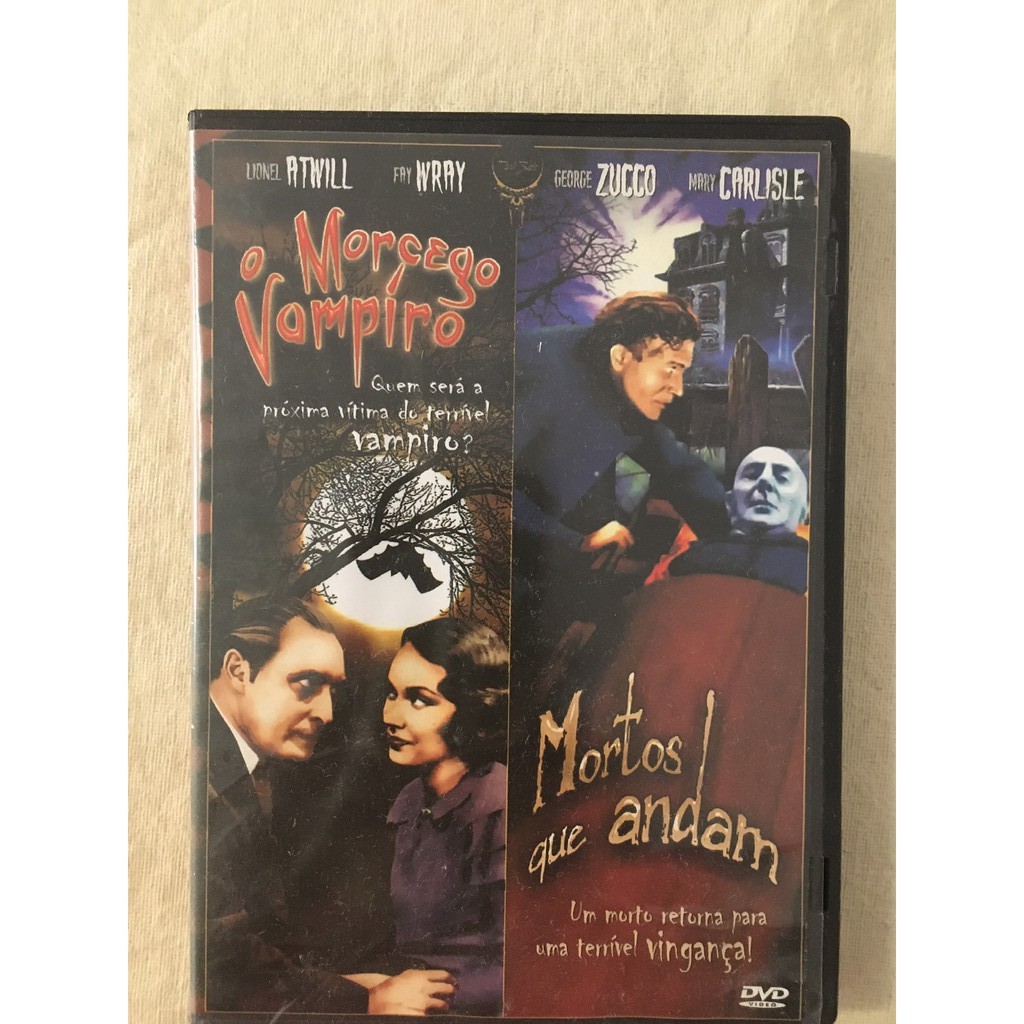 Filme - O Morcego vampiro / Mortos que matam (DVD)