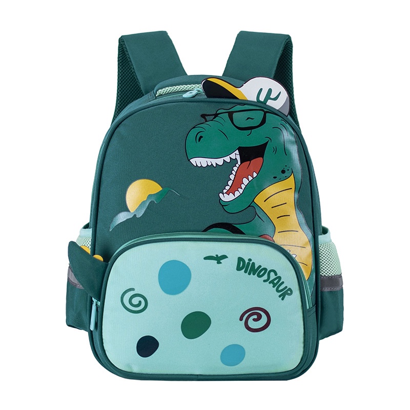 Mochila De Dinossauro Dos Desenhos Animados Do Jardim De Infância Escolar Das Crianças Menino 3-5-6 Anos De Idade Menina