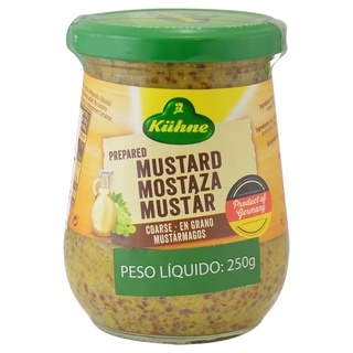Mostarda Em Grãos Alemã Kuhne 255 G