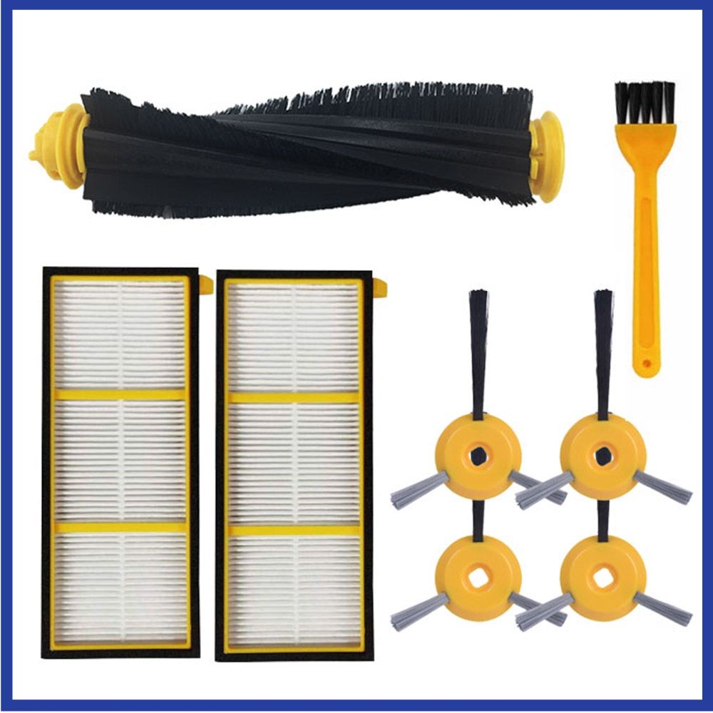 Replacement Roller Brush Side Brushes Hepa Filters Compatible For Shark ...