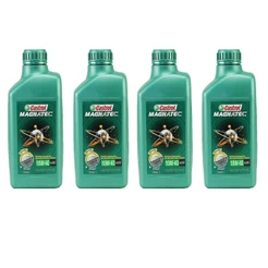 Kit 4 Óleo Motor Castrol Magnatec 10w40 Semi-sintético