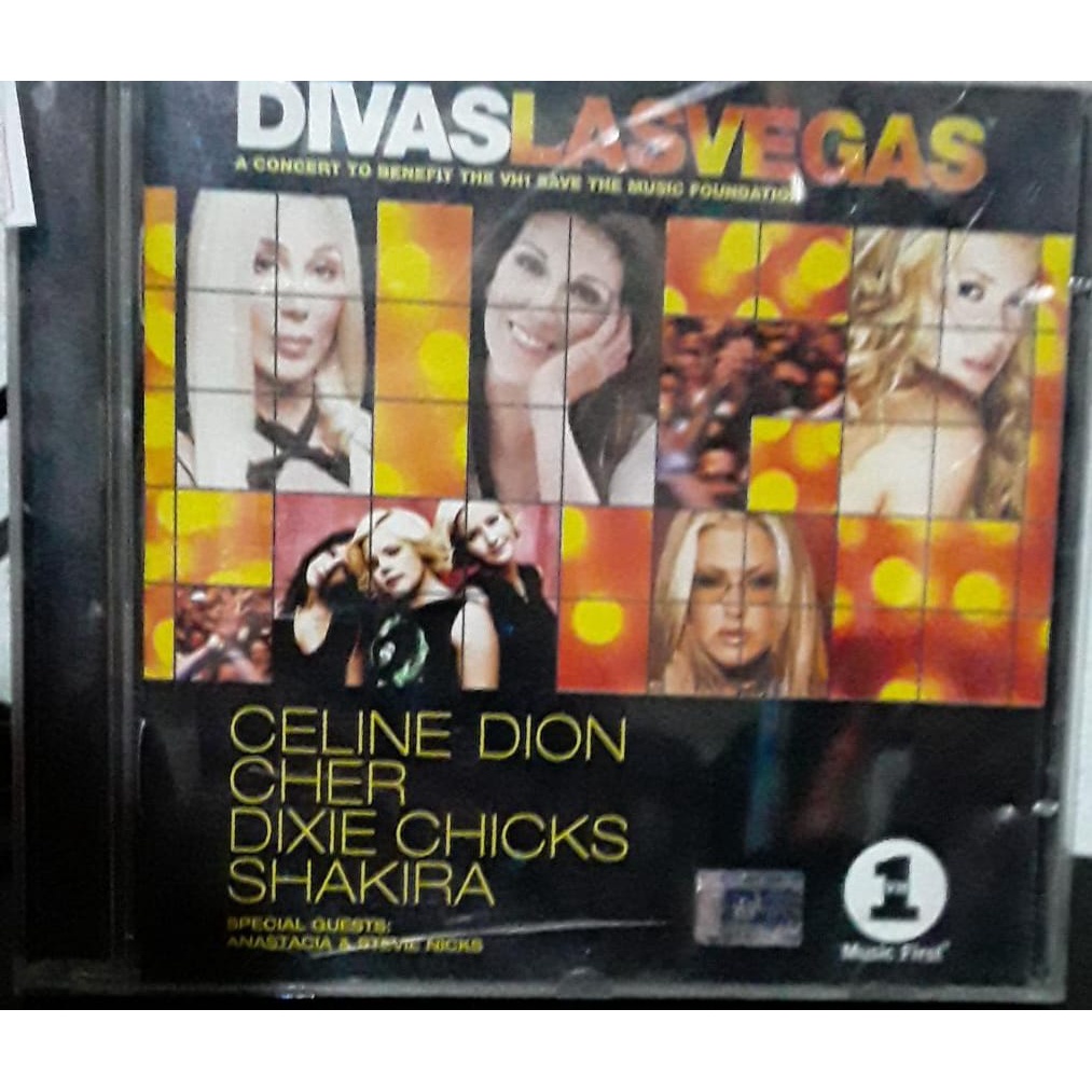 CDs divas las vegas celine dion cher dixie chicks shakira 2270 Shopee