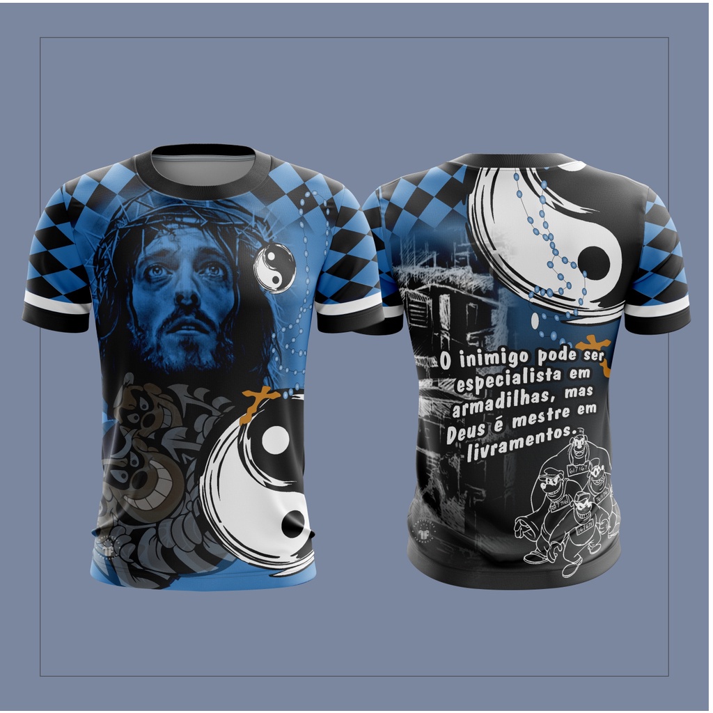 Camiseta Camisa Tony Country Camiseta Quebrada Ilustração  Azul Cobalt