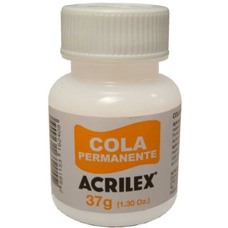 Cola Permanente Acrilex 37g - 1 UNIDADE em Oferta na Shopee