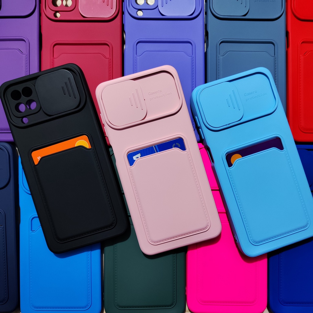 Capa Capinha anti impacto para Samsung Galaxy A12 | Samsung M12 – Porta Cartão