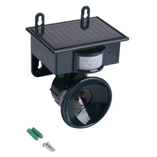 Repelente Solar Ultrassonico  Sensor Presença Ante Afasta Pragas Ratos Aves Pombos Gambas