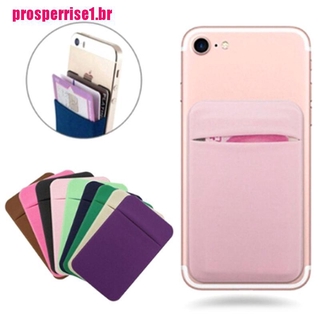 { PP } Mobile phone back card Carteira De Crédito Porta-Cartões Adesivo