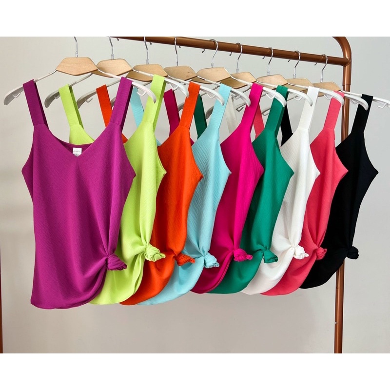Regata alça larga duna verão fashion moda feminina
