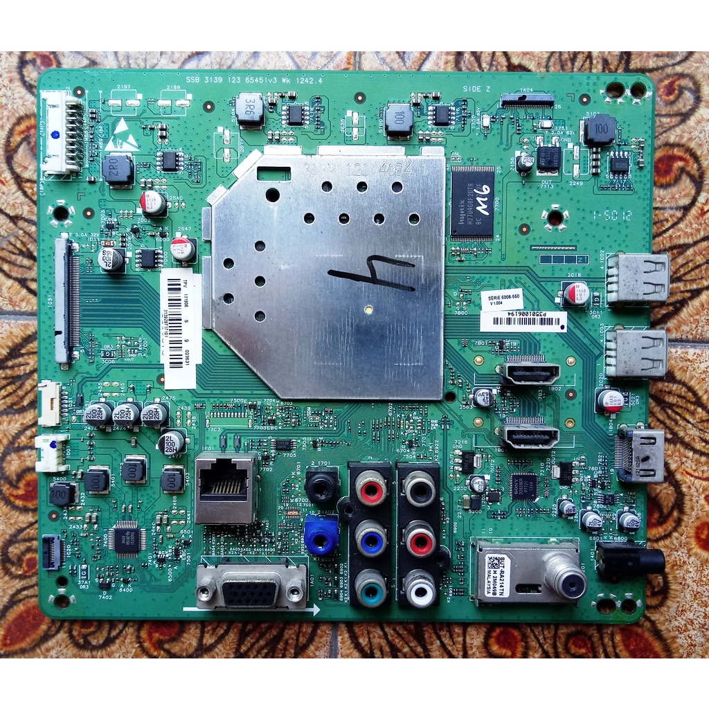 Placa Principal SSB 3139 123 65451v3 Série 5008-550 V1.004 Philips 42PFL5508G Testada e com Garantia