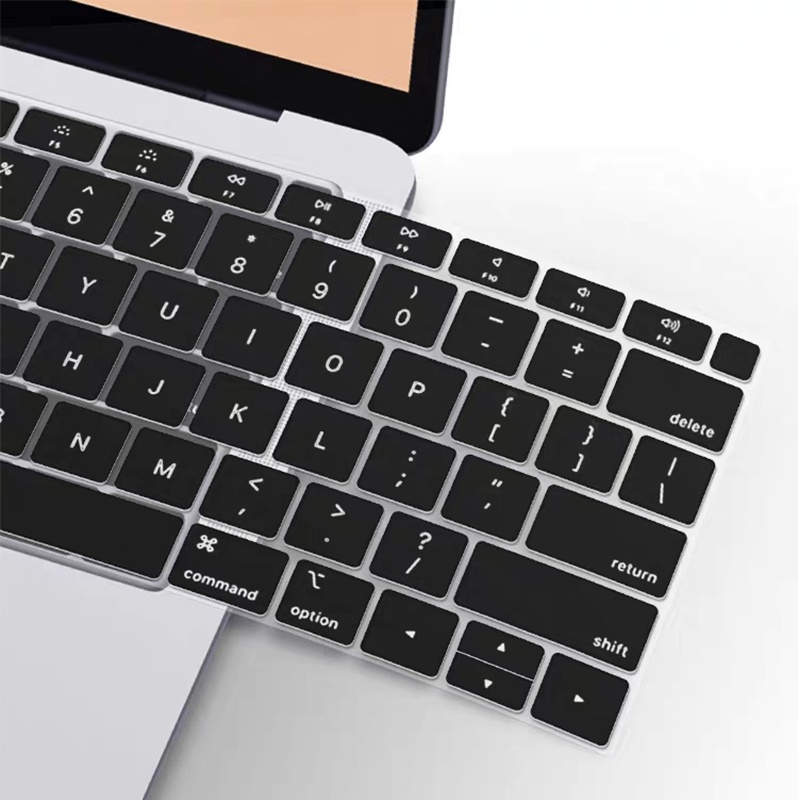 Capa Para Teclado MacBooK Black Air A2337 Pro M1 A2338 2020 13 Polegada A2179 A 2251 A2289 2018 2019 A1932 Silicone Filme