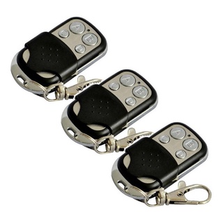 Kit 3 Controle Remoto Clone Portão Alarme Copiador Duplica 433 Mhz Copia Clona Duplica Código Fixo